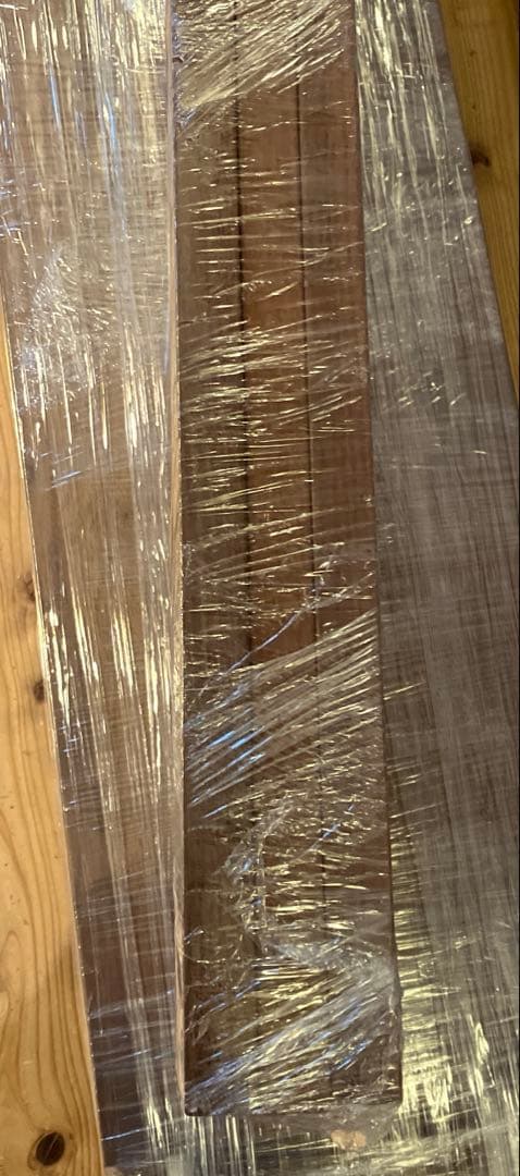 無印良品　スタッキングシェルフ　追加3段　ウォールナット