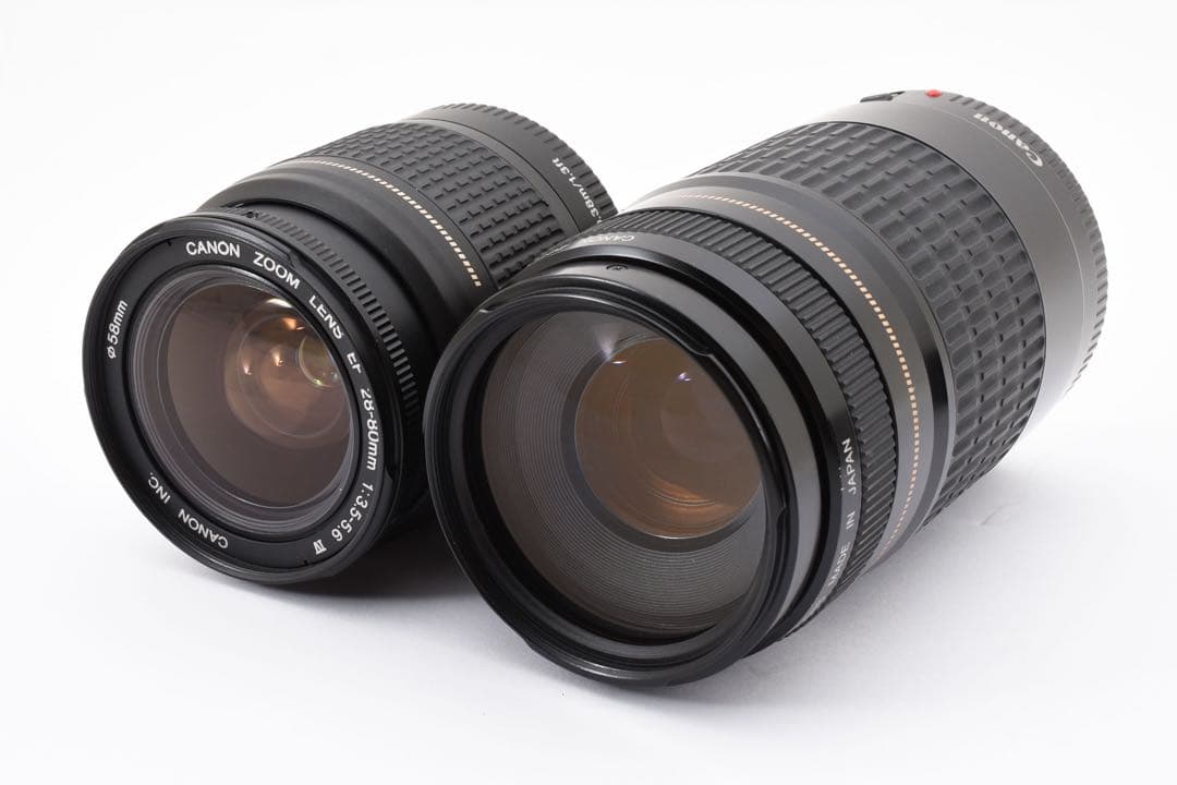 一眼レフカメラ canon kiss x 10i標準&望遠レンズセット