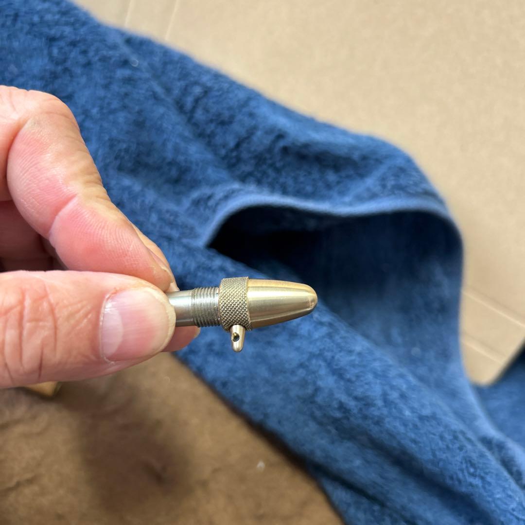 スプリームスタイル　オリジナル　ボールペン 本花梨瘤紅白