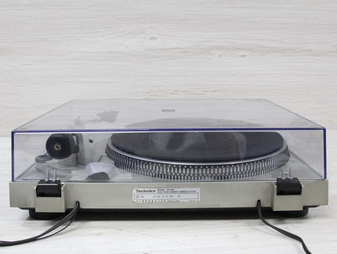 Ψ▲Technics SL-D3 ダイレクトドライブレコードプレーヤー　動作品
