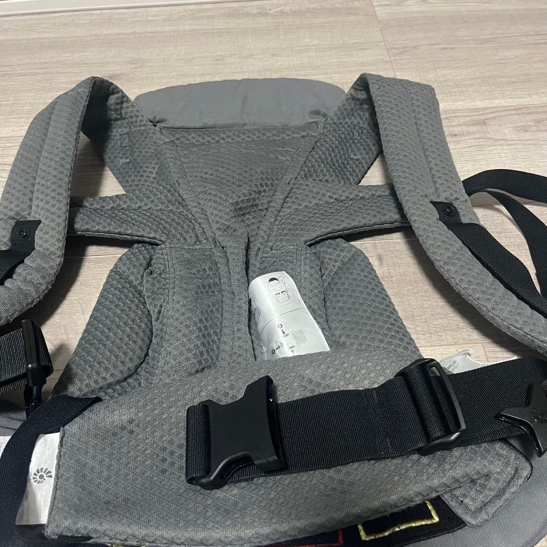 【美品】エルゴベビー　オムニブリーズ 抱っこ紐　グレー