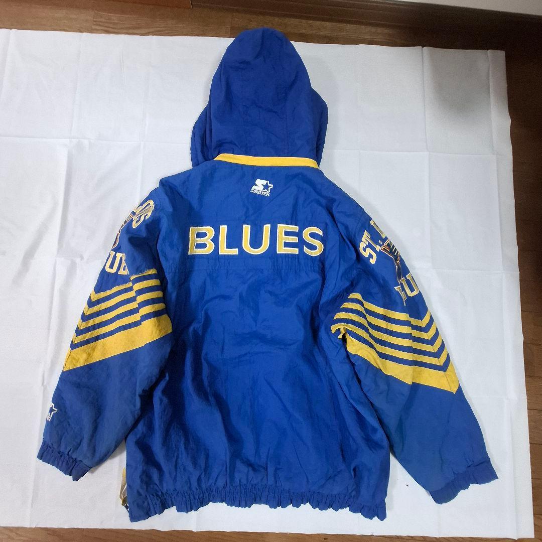 希少　90年代 Starter製 NHL セントルイス・ブルーズ 中綿ジャケット