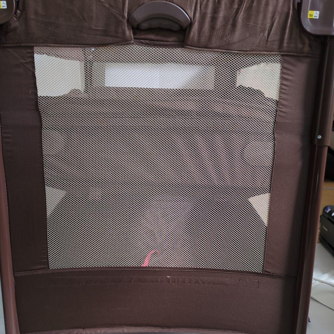 Aprica ココネルエアープラス ベビーベッド ブラウン