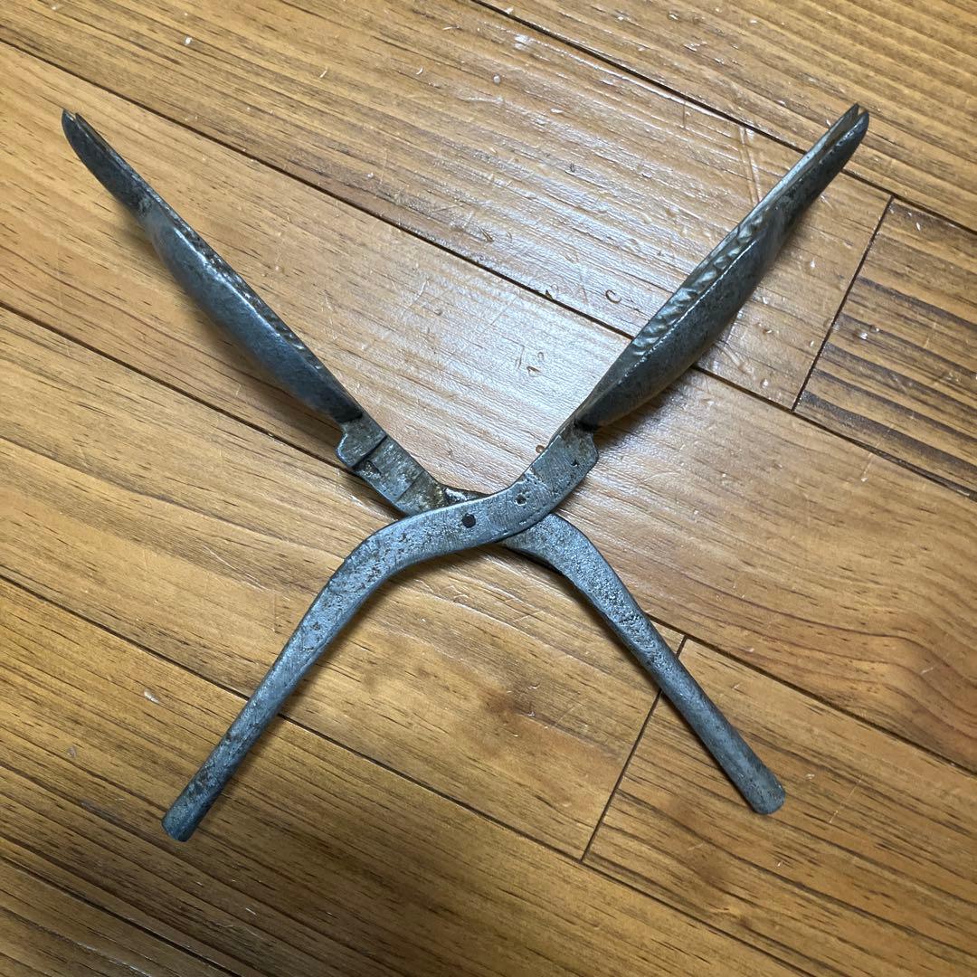 たい焼き器　一丁焼き　一匹　調理器具　昭和レトロ