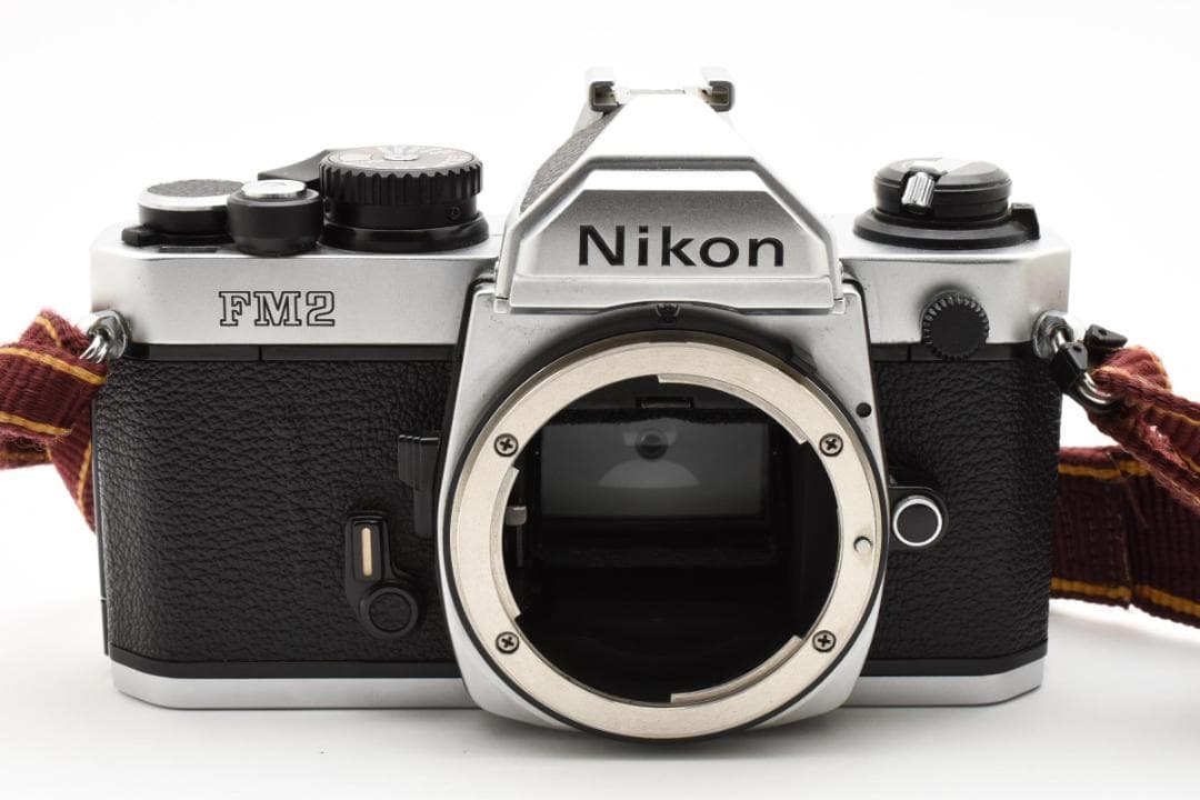 超美品 NIKON ニコン FM2 シルバー モルト新品交換済 N M227