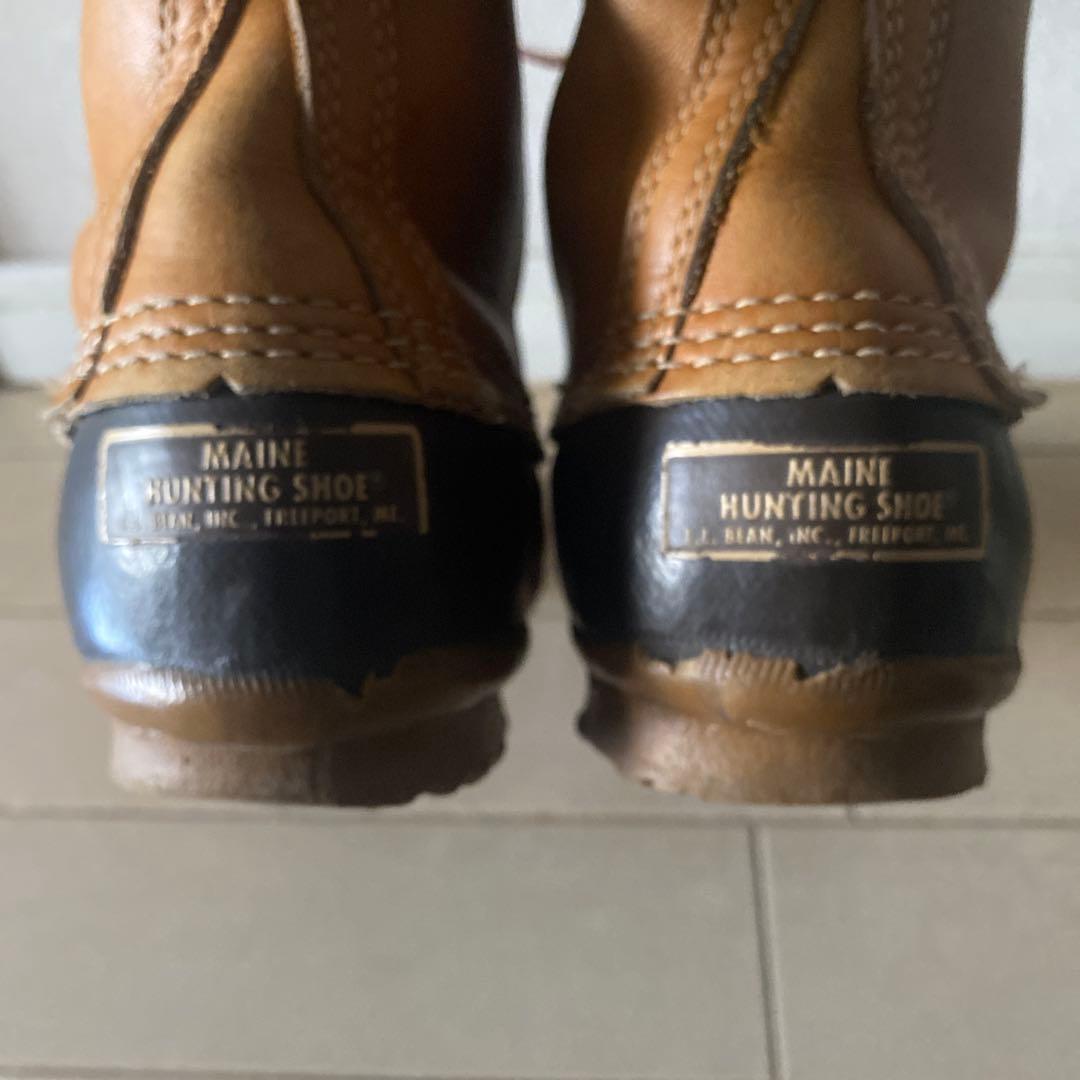 【希少ナローレアモデル】エルエルビーン 日本未発売　ガムシューズ　US7