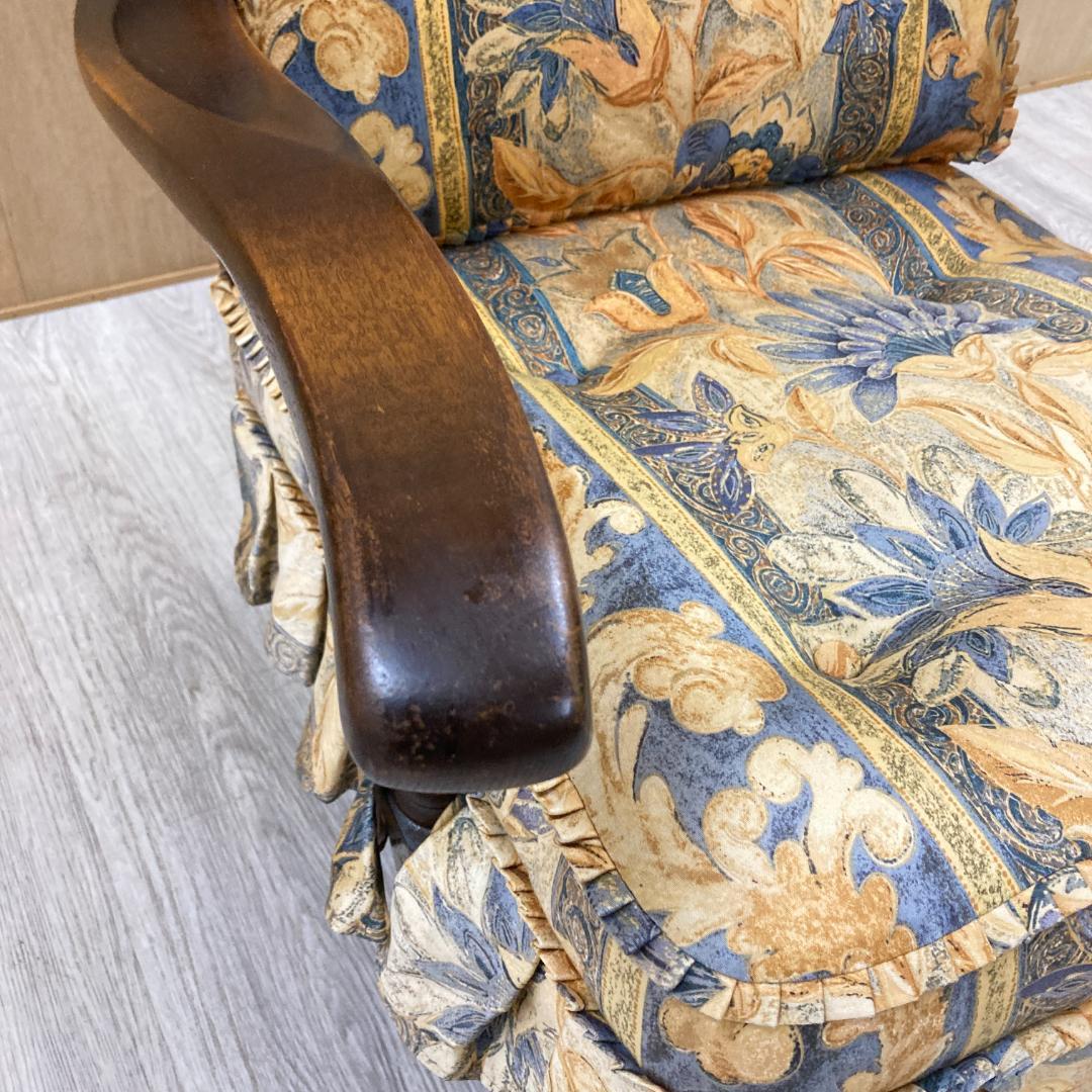 【飛騨産業】キツツキ　穂高　アームチェア　一人掛けソファ　シングル B