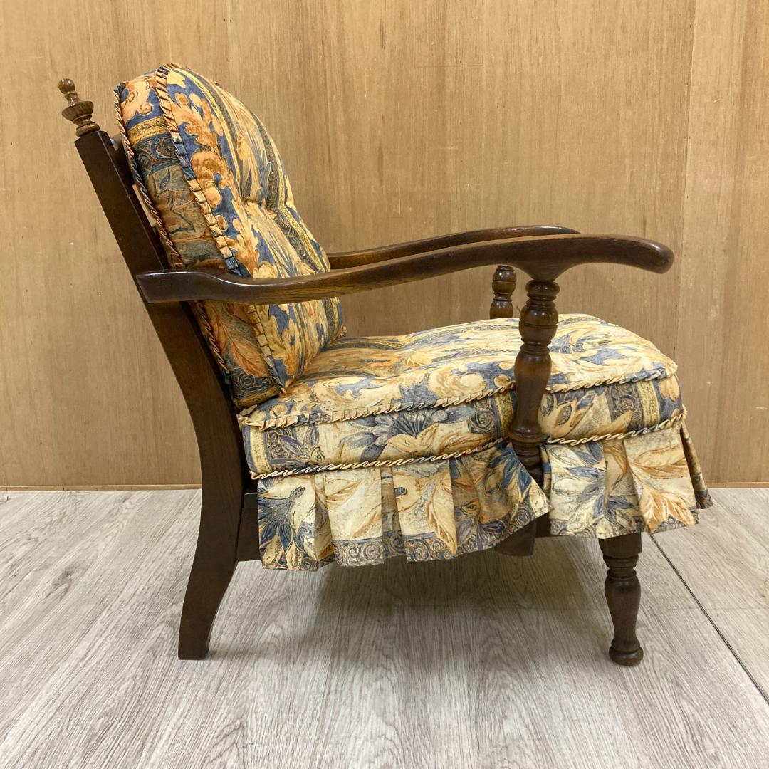 【飛騨産業】キツツキ　穂高　アームチェア　一人掛けソファ　シングル B