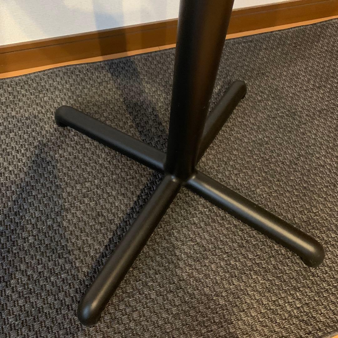 IKEA 円形カウンターテーブル ハイテーブル　ライトグレー　ステーンセレ