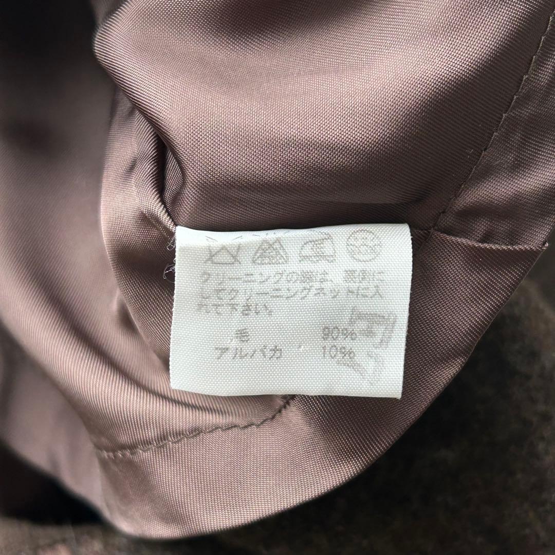 ZUCCA 2009-2010aw ウールコート アルパカ archive