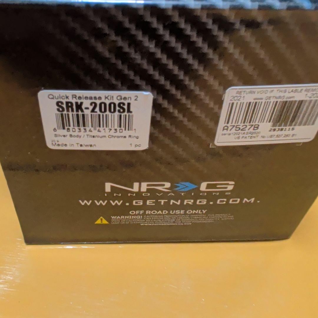 NRG SRK-200SL クイックリリースキット チン音