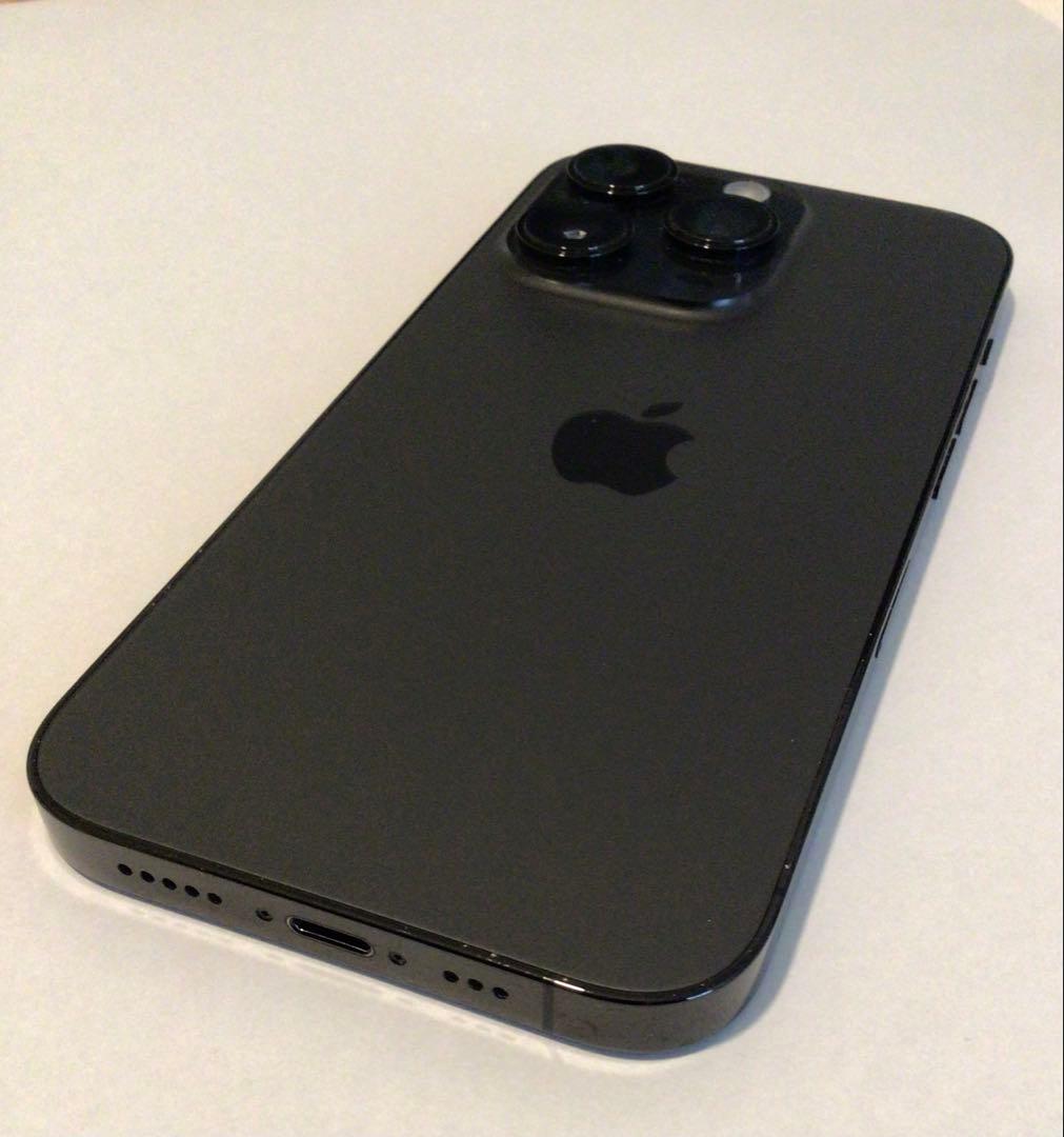 【美品】iphone14pro スペースブラック 128GB
