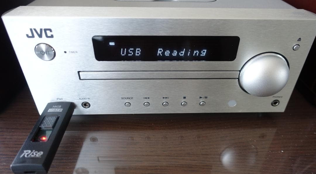 JVC　EX-N1/SP-EXN1 ウッドコーンスピーカー