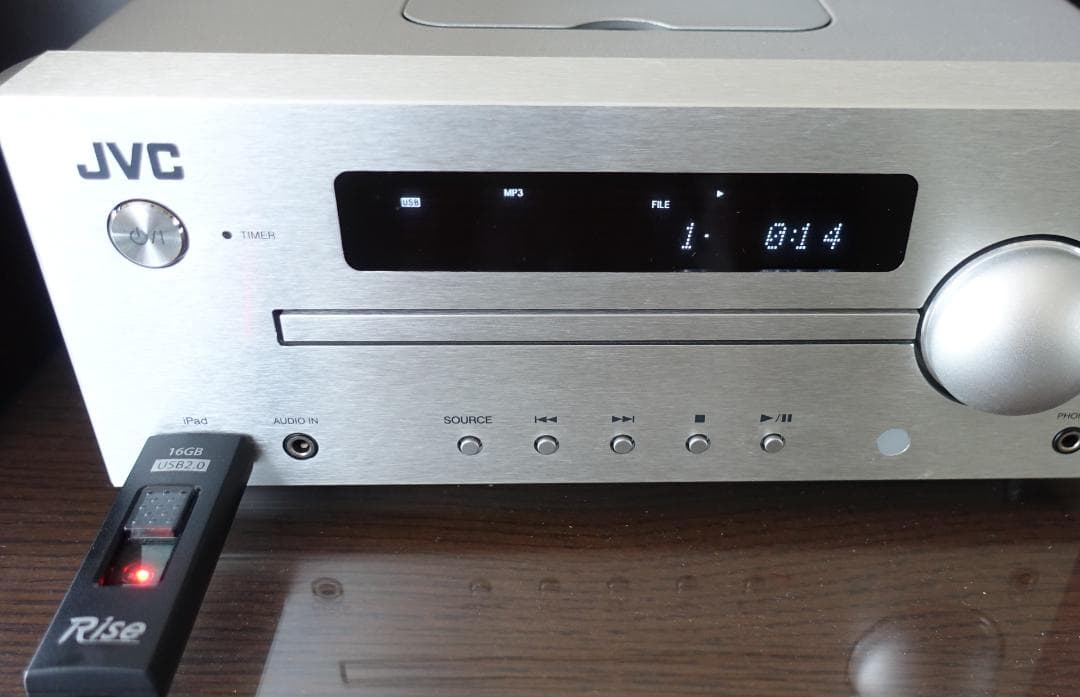 JVC　EX-N1/SP-EXN1 ウッドコーンスピーカー