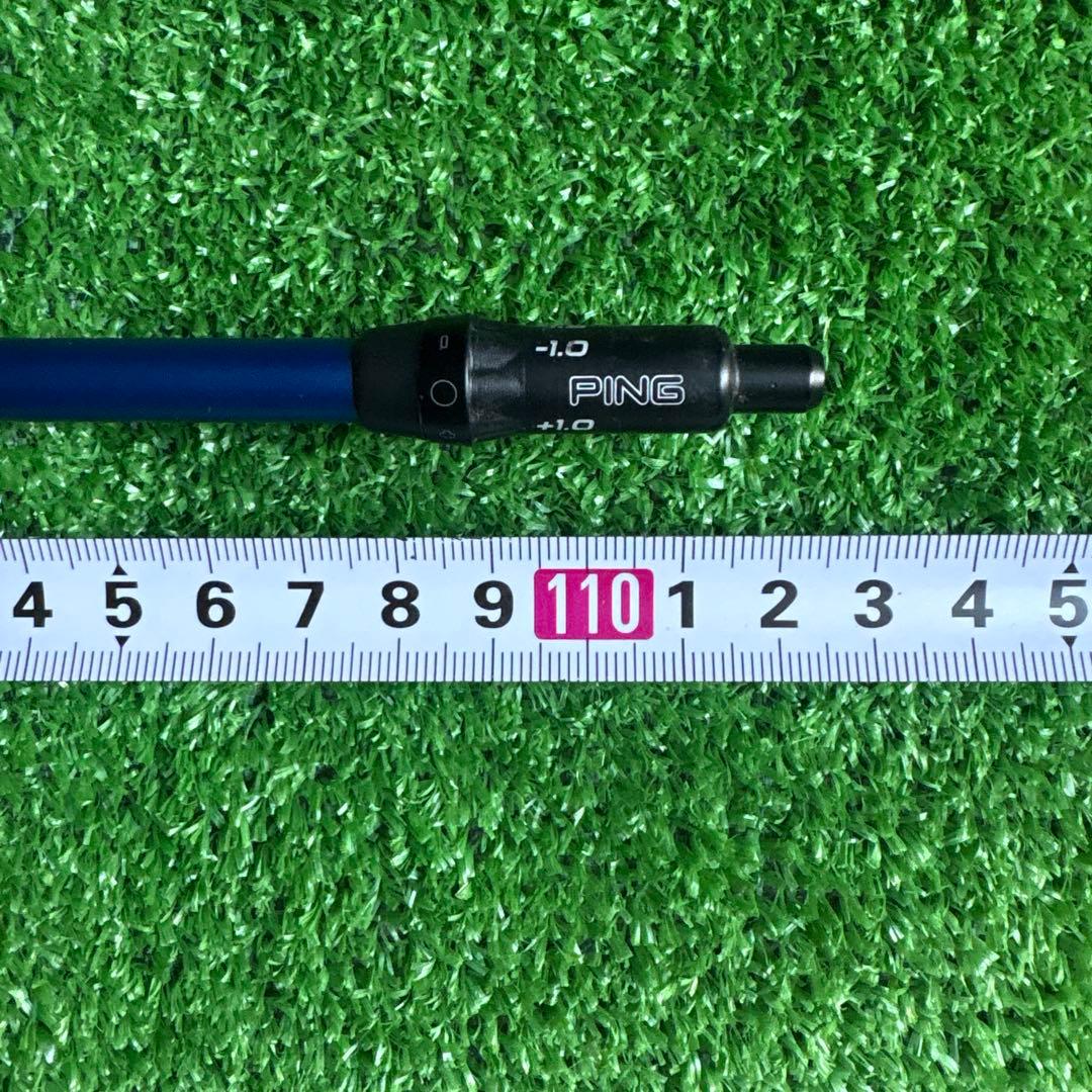 ピンスリーブ付き　24ベンタスブルー5 Sシャフト　ベルコア付き