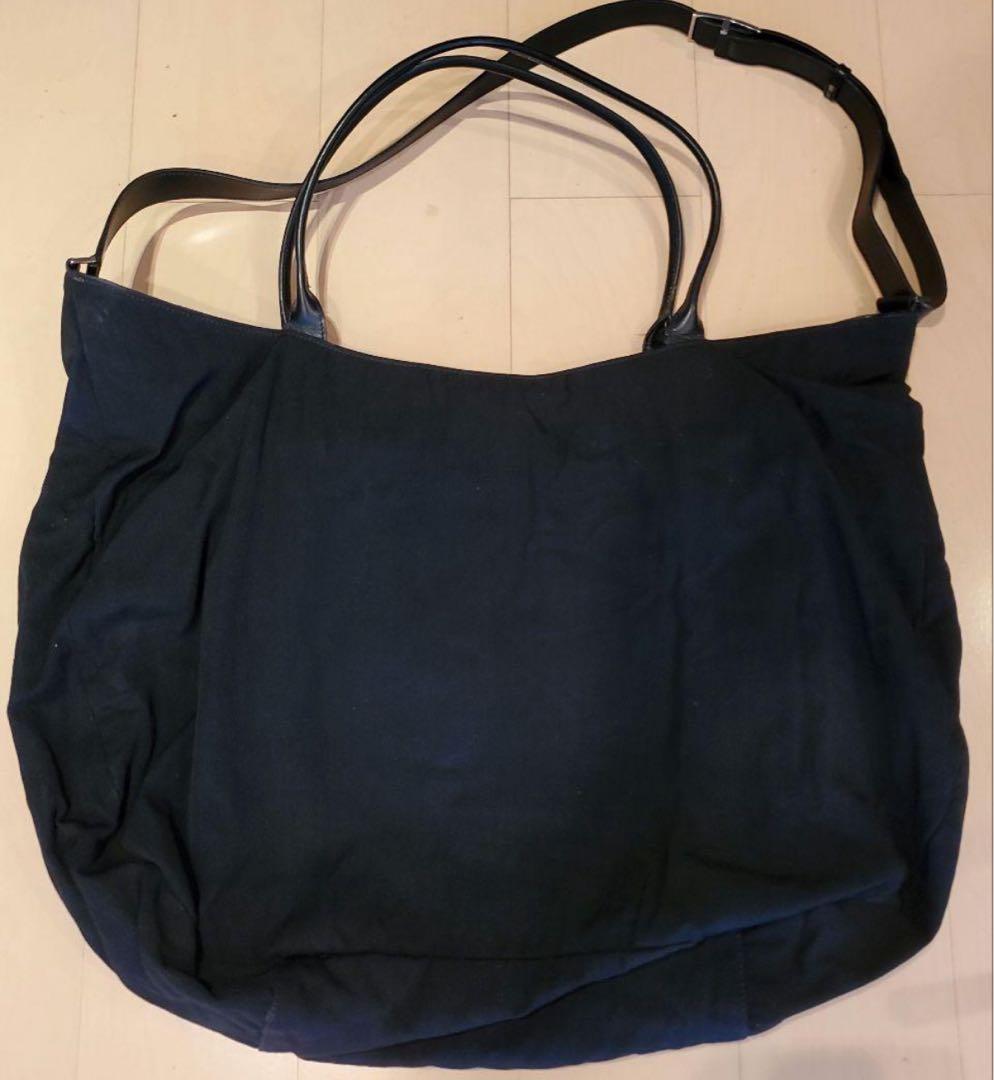 グッチ　ナイロン レザー ショルダーバッグ　GUCCI