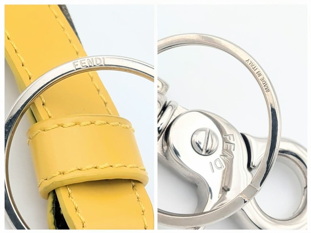 フェンディ FENDI ズッカ バッグチャーム キーホルダー 保存袋付