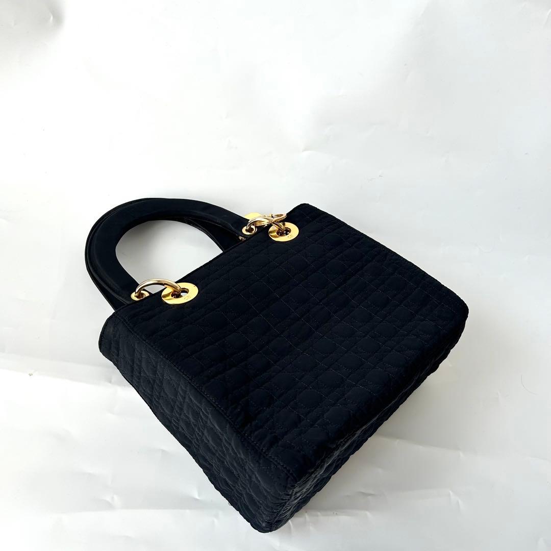 dior ディオール　カナージュ　ナイロン　レディディオール　トート