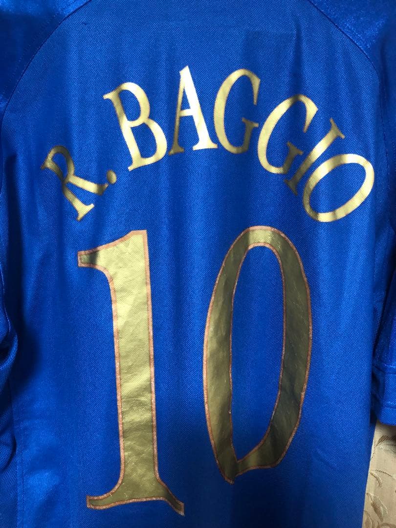 イタリア代表05/06 R・バッジョ 1試合限定 代表引退仕様 XLサイズ