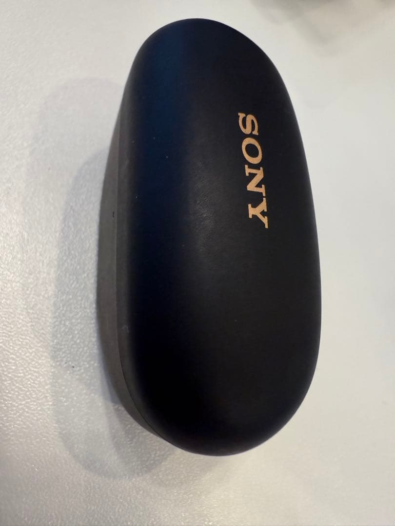 SONY ワイヤレスイヤホン ブラック 充電ケース付き