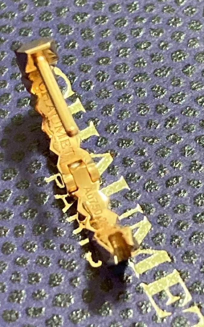 BEE DECHAUMET シングルフープピアスビードゥショーメ