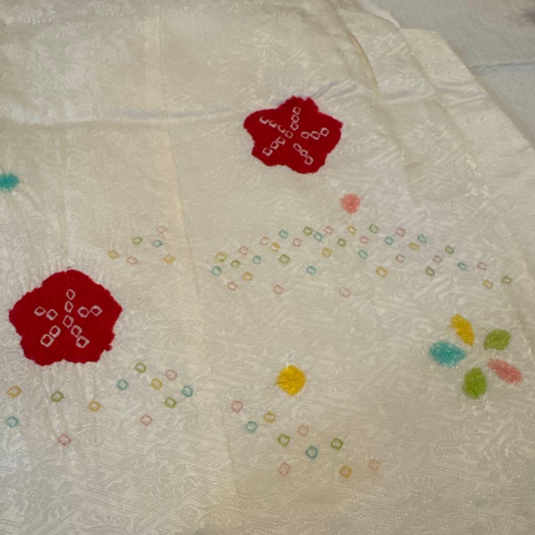 総額約6万円で購入！高島屋購入！正絹 被布　おまけの伊と忠草履と髪飾り付き