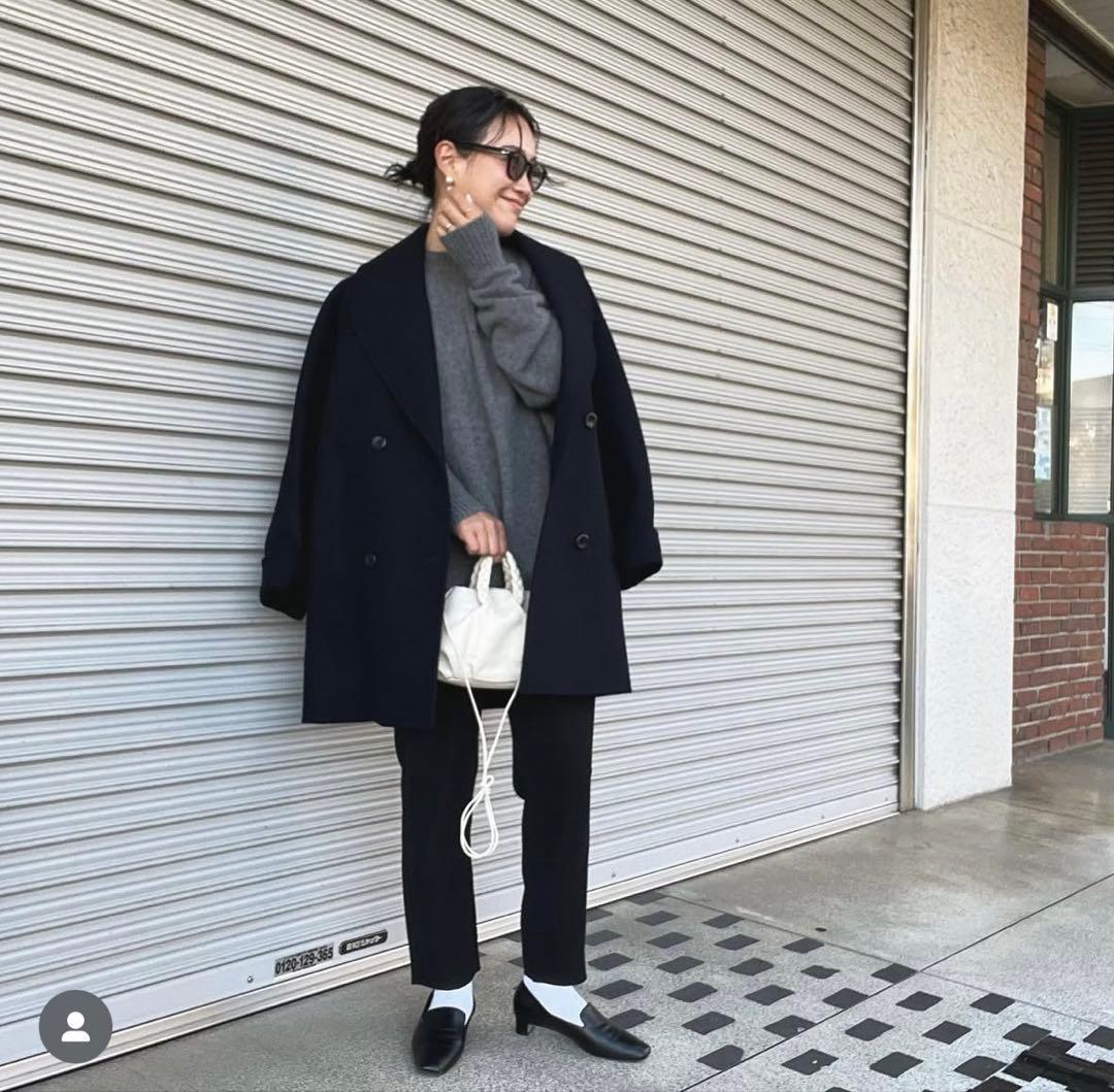 Na.e ナエ　石岡真実さん着用　ウールピーコート