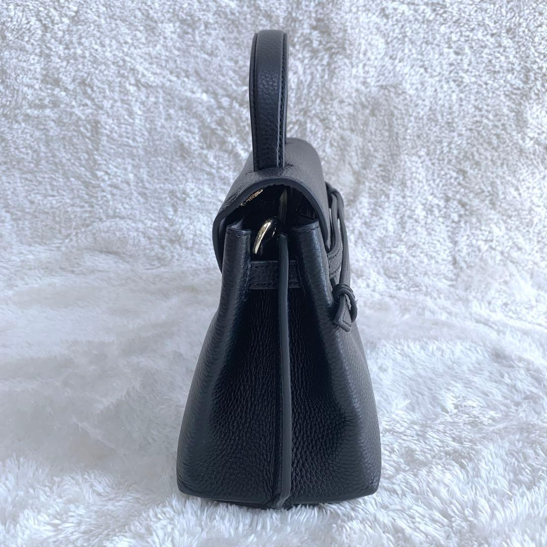 【ayaa】ほぼ未使用♪TOV トーヴ MIMI Mサイズブラックシボ革