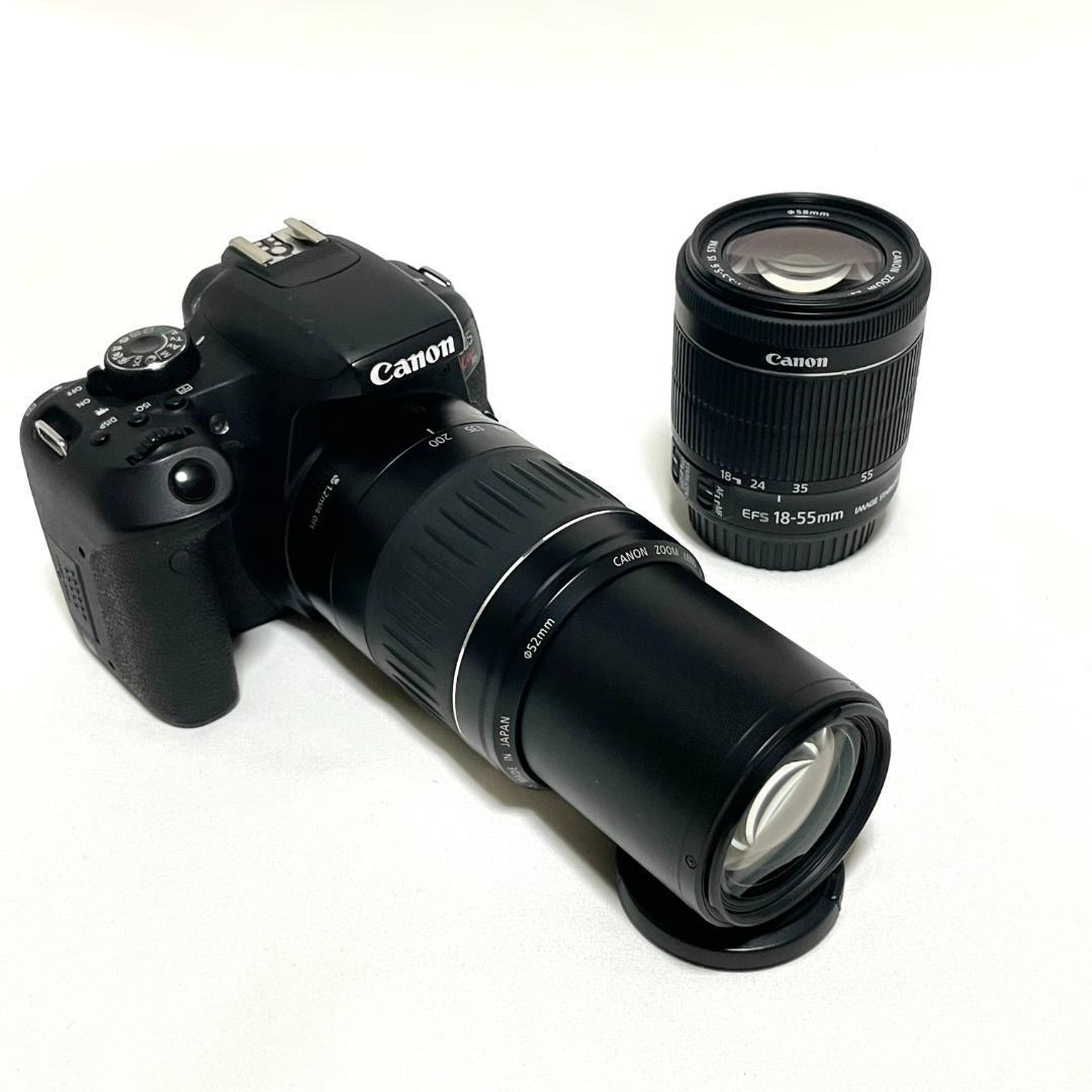 バリアングル液晶❣️ Canon EOS Kiss X9i Wズームレンズセット