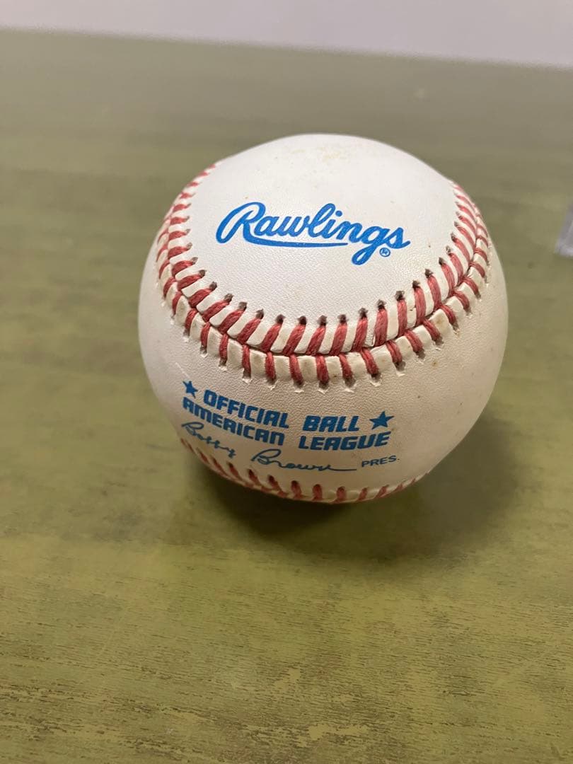 MLB。カル・リプケンjr。直筆サインボール。