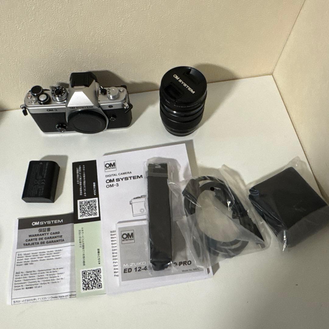 OM-3 12-45mm F4.0 PRO レンズキット