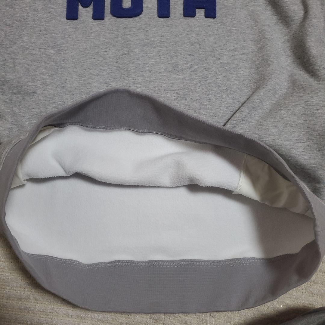 【みみ】muta MARINE　クルーネックスウェット　サイズ7　グレー