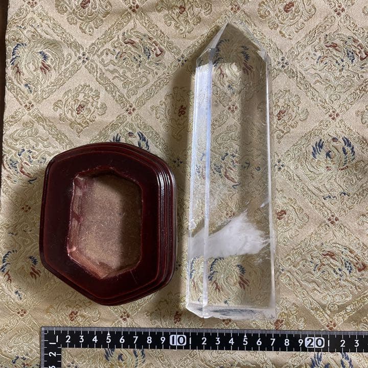 エンジェルラダークォーツ　六角柱水晶