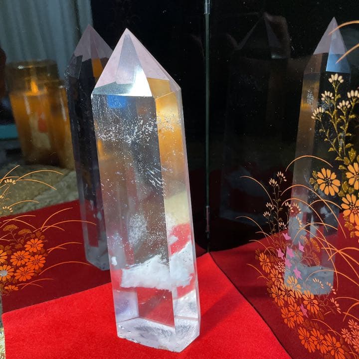 エンジェルラダークォーツ　六角柱水晶