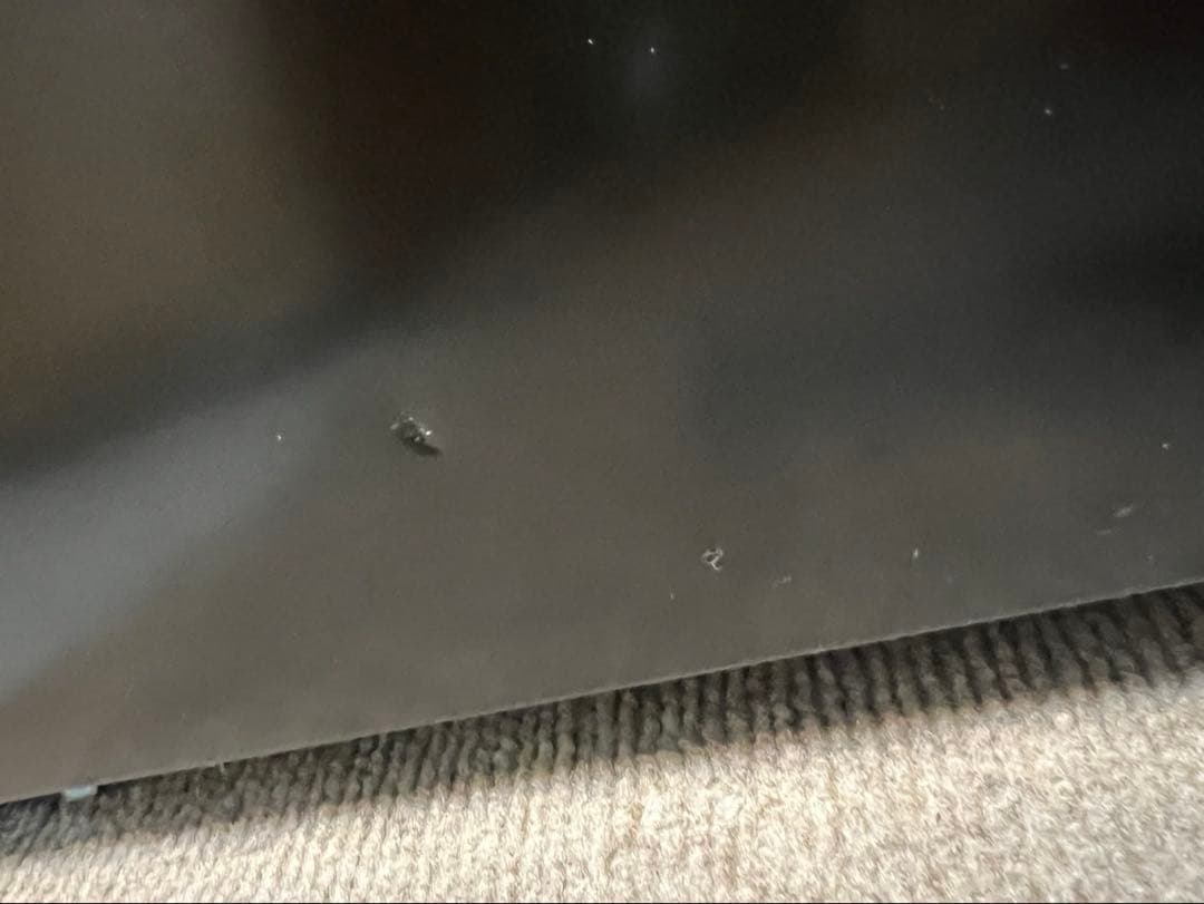 ノンフロン冷蔵庫comfee' コムフィー　ブラック　動作確認済み　2024年製