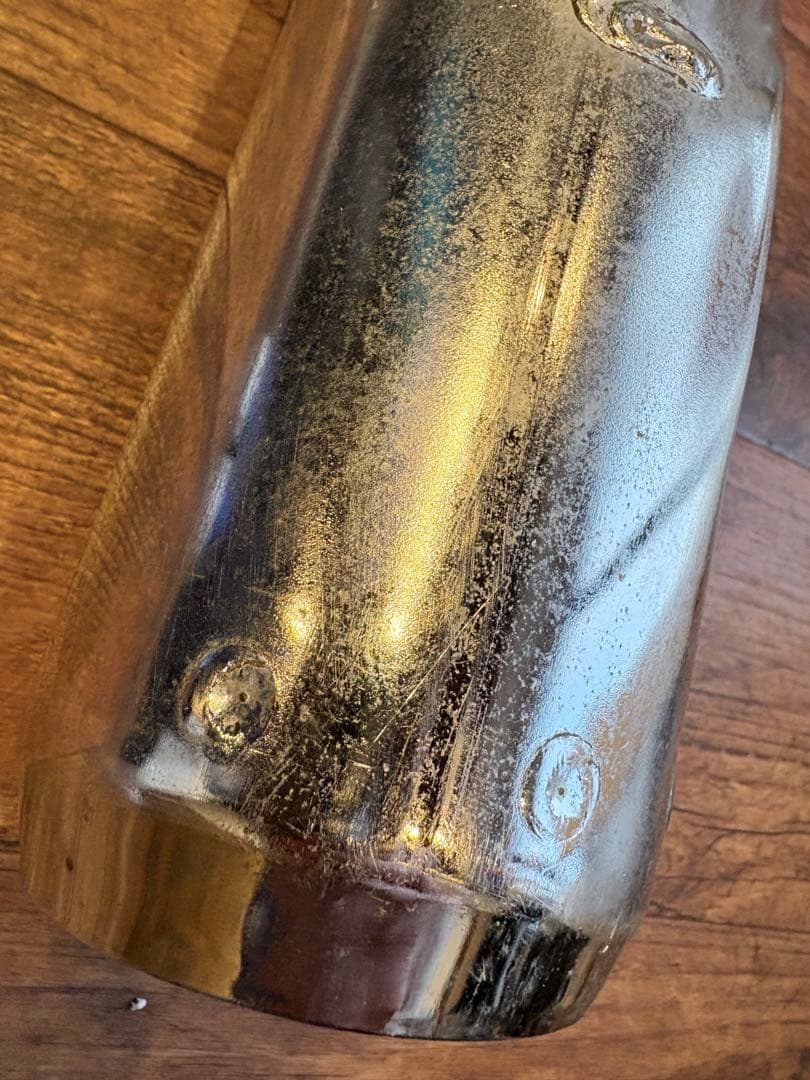 SR400 マフラー　3GW-14711 凹みあり