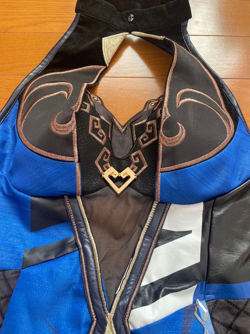 【フルセット】原神　夜蘭　三分妄想　コスプレ　衣装＋ウィッグ＋靴　Sサイズ