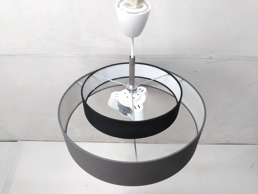 ペンダントライトDual デュアル 3灯 天井照明 和モダン 直径44cm ♪