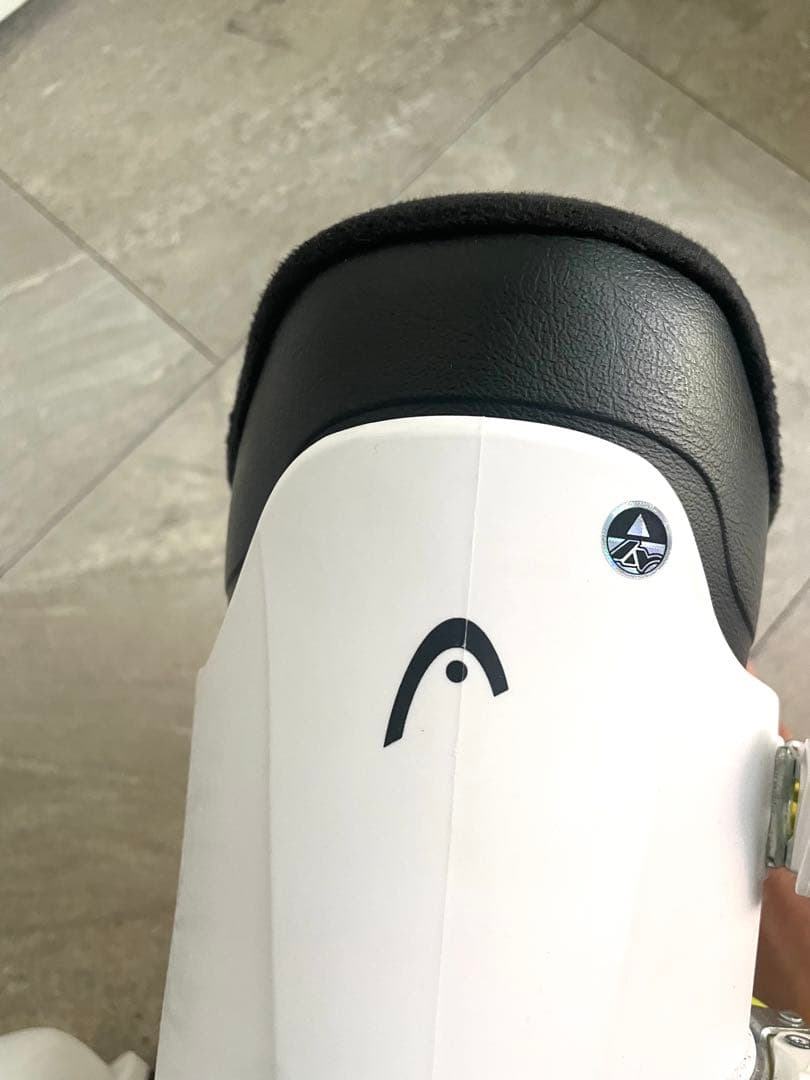 HEAD Z3 ジュニア用スキー靴 ホワイト/イエロー