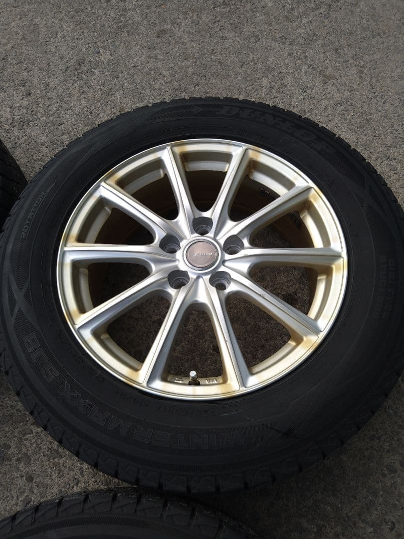 225/65R17スタッドレスタイヤホイールセット