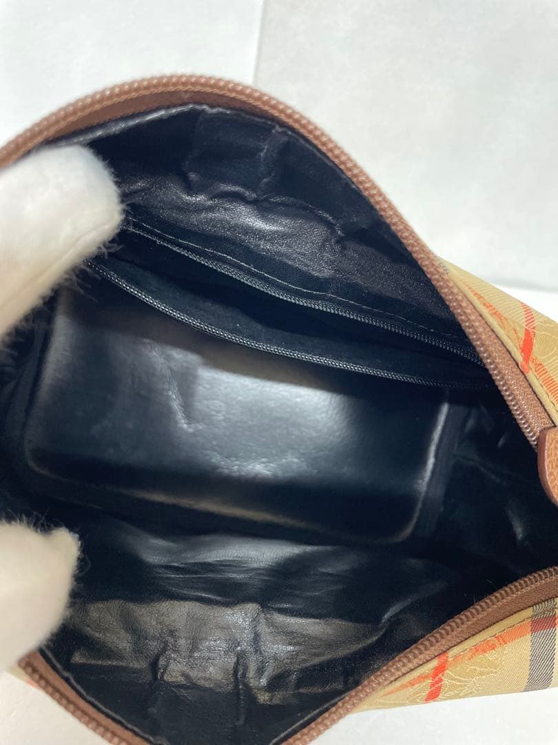 バーバリー ハンドバッグ ノバチェック シャドーホース キャンバス　トートバッグ