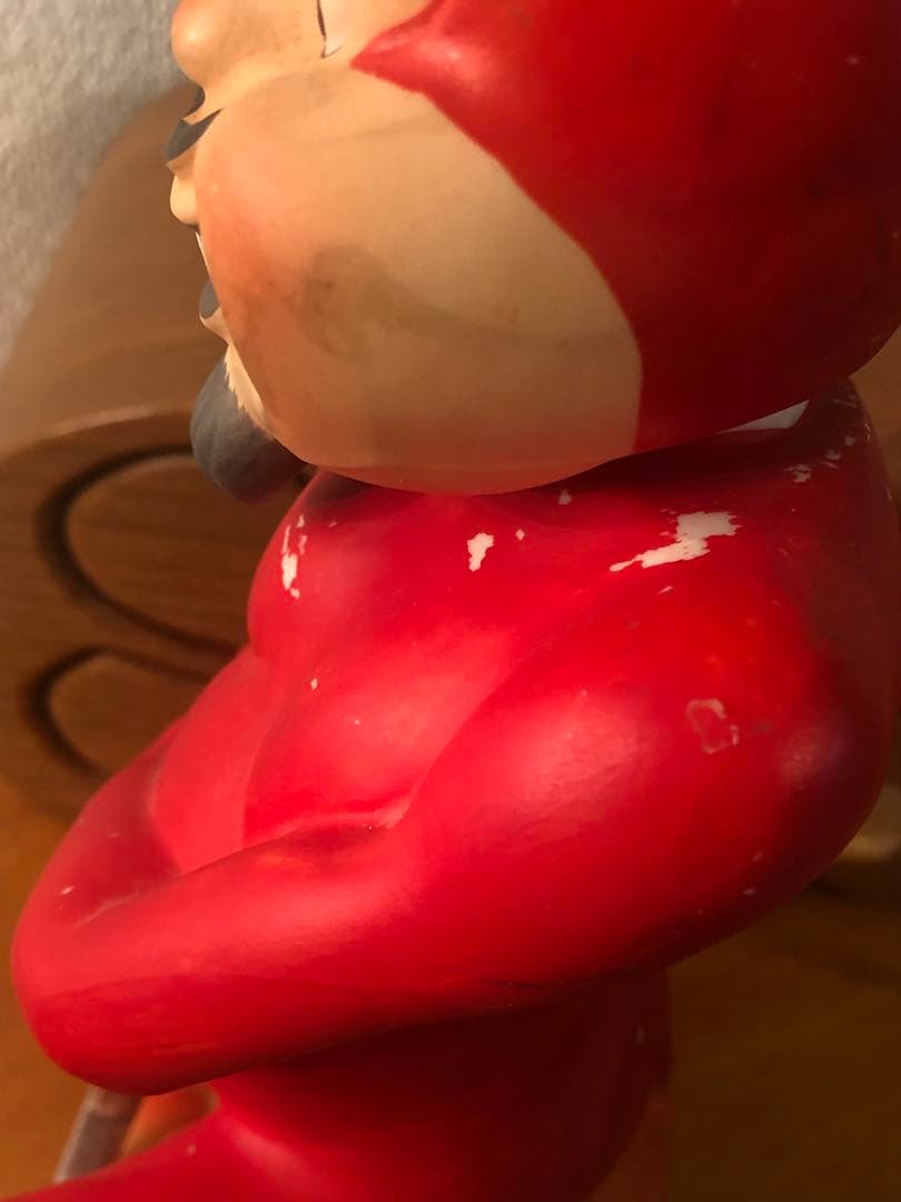 ビンテージ　デビル 悪魔　サンデビル　デカンタ　ミッドセンチュリー レッドデビル