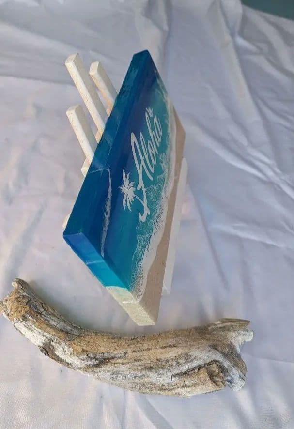 Hawaiiを感じる　Ocean Aloha plate