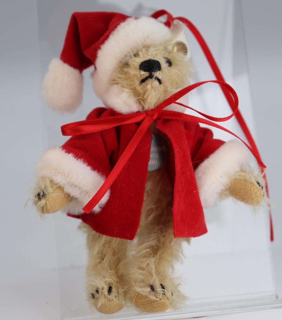 Steiff Santa Bear 2000 約10cm 日本限定品