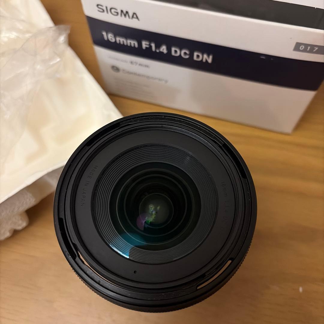 SIGMA 16mm F1.4 DC DN SONY a Eマウント用