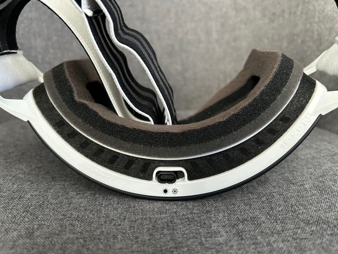 POC スモークレンズ ゴーグル ホワイト/ブラック