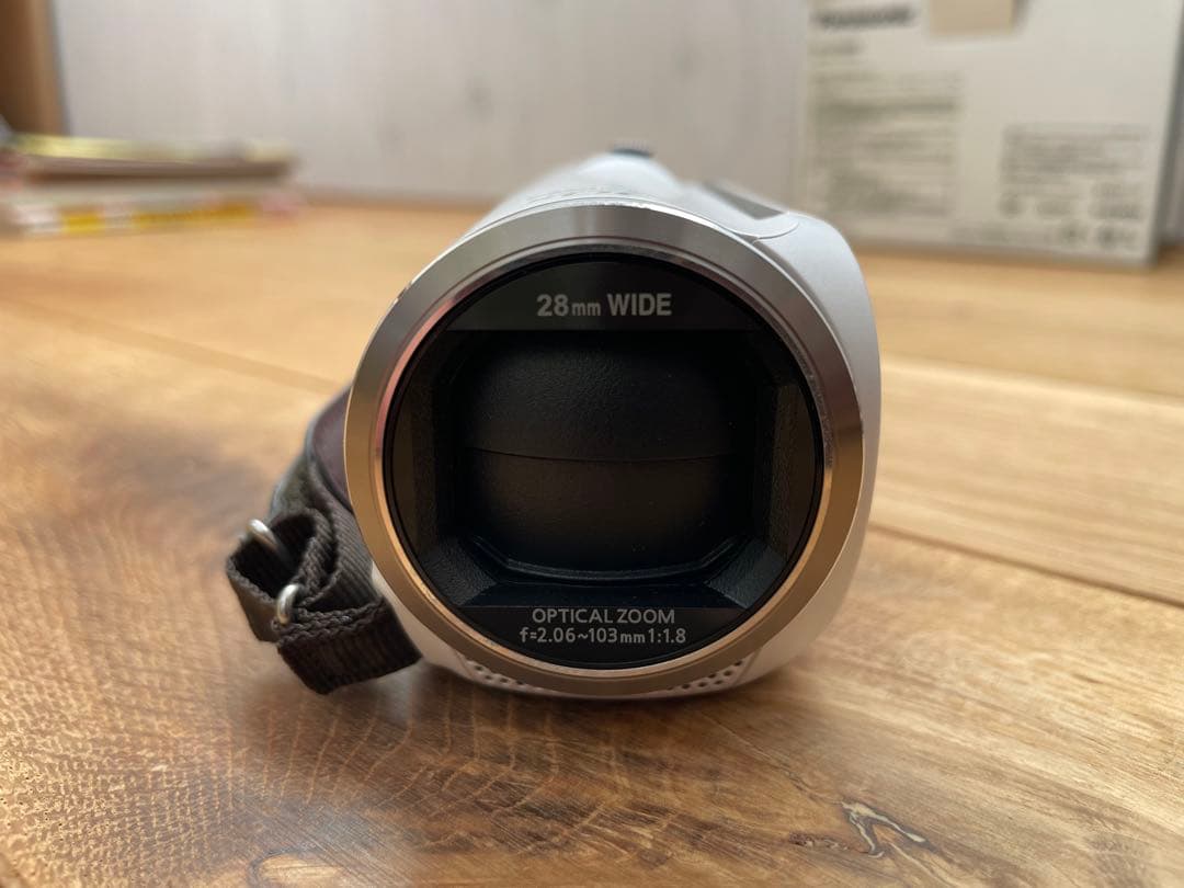 【レンズ汚れ】 Panasonic HC-V360M ビデオカメラ SDカード付