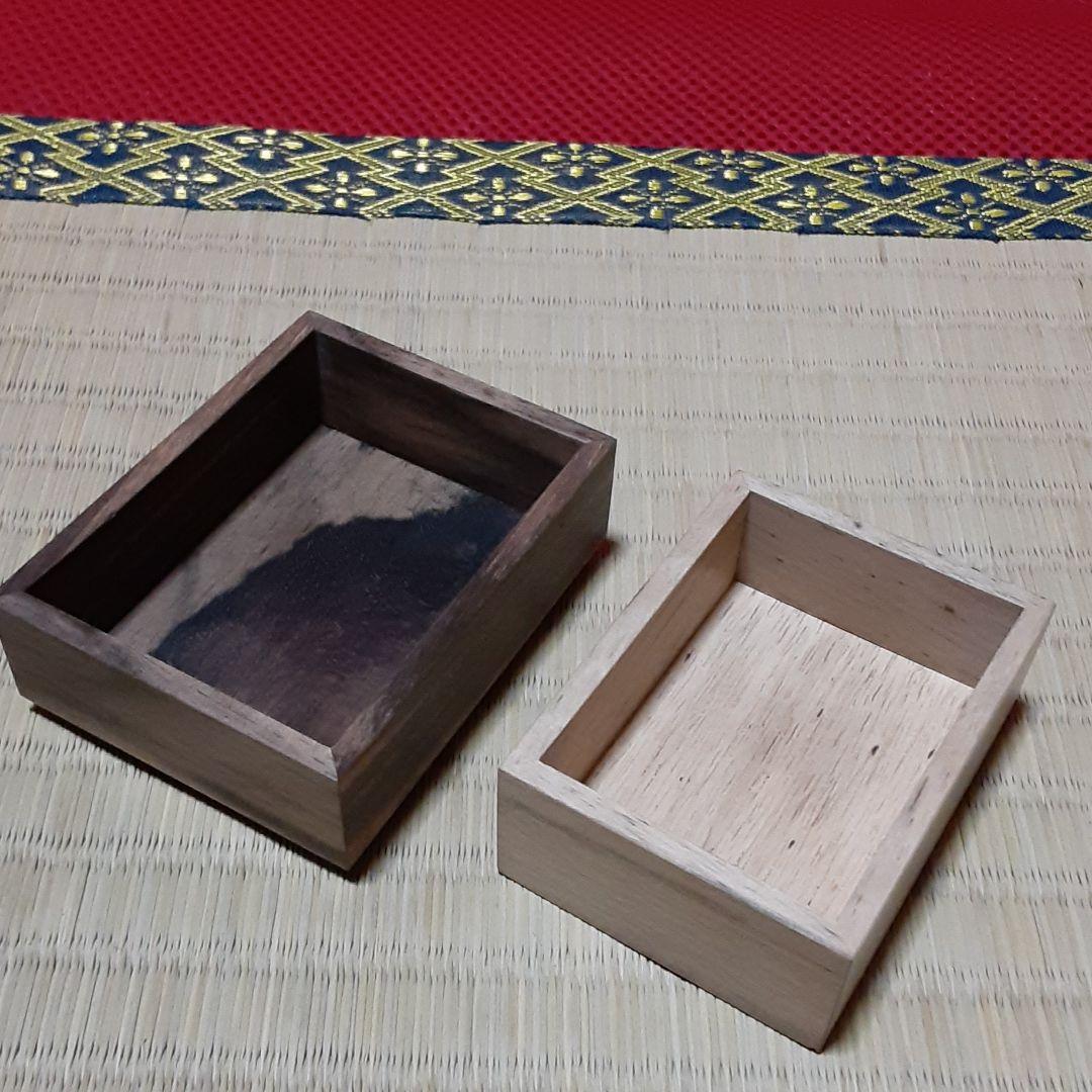 黒柿、京都職人、香合、小物容れ