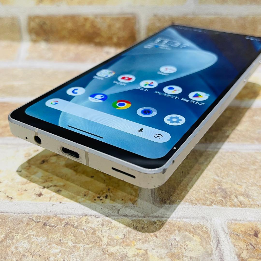 SIMフリー AQUOS sense7plus 128GB シルバー 電池良好