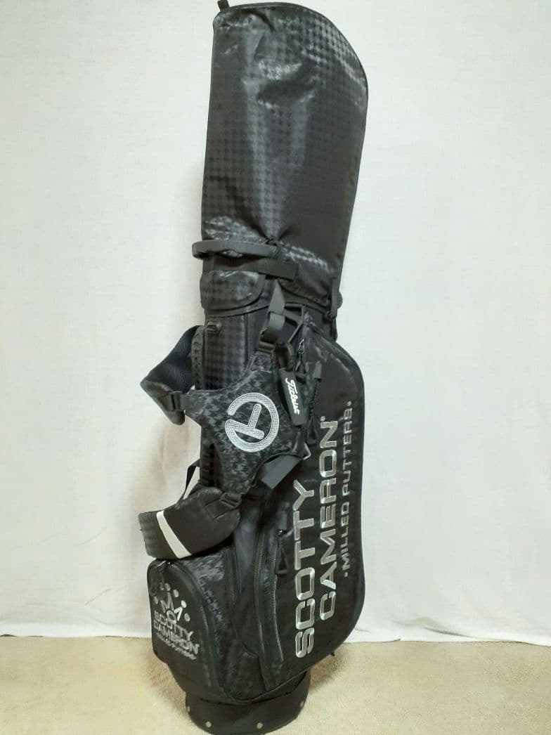 スコッティキャメロン スタンド キャディバック ヘッドカバー付き 美品 ブラック